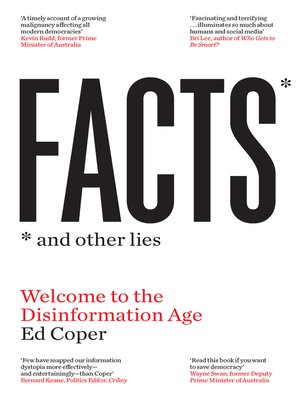 cover image of Facts and Other Lies